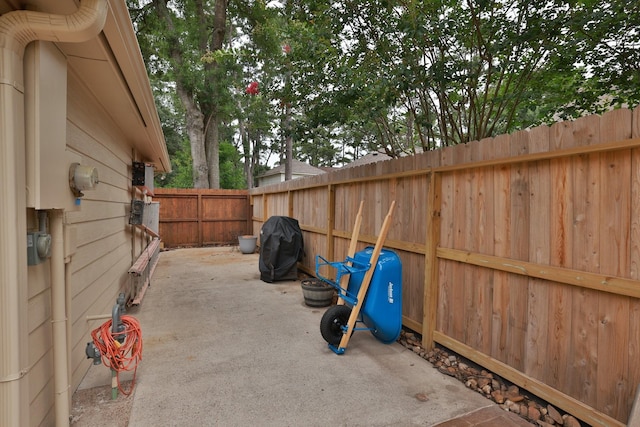 12910 Lake Mist Dr, Cypress, TX 77429 - view of patio / terrace with area for grilling