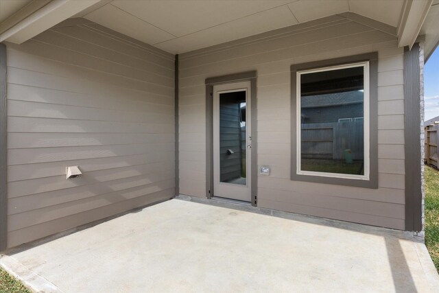 21219 Mangrove Ln, Cypress, TX 77433 - doorway to property with a patio area