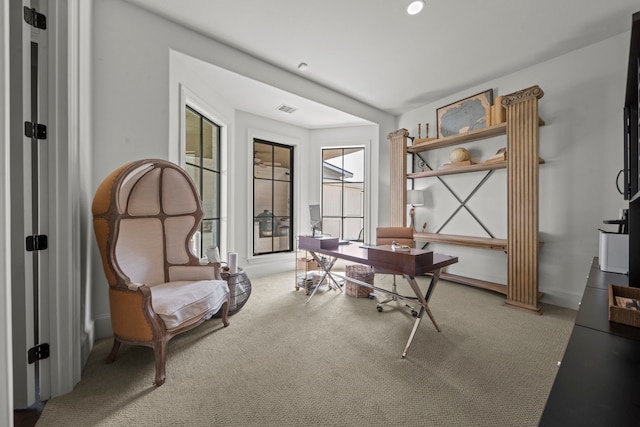 23323 Two Harbors Glen St, Katy, TX 77494 - office with carpet floors