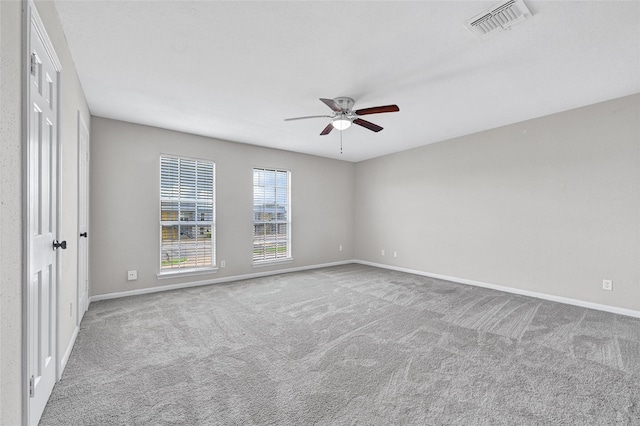 11871 Algonquin Dr, Houston, TX 77089 - carpeted empty room with ceiling fan and baseboards