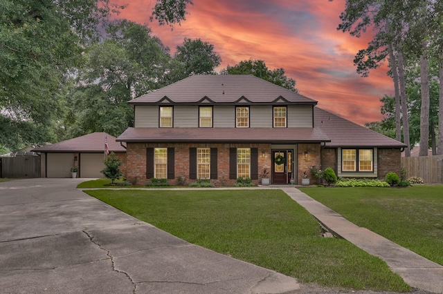 833 Stone Mountain Dr, Conroe, TX 77302 - view of traditional-style house