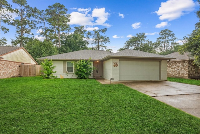 30307 Thorsby Dr, Spring, TX 77386 - single story home featuring brick siding, an attached garage, and concrete driveway