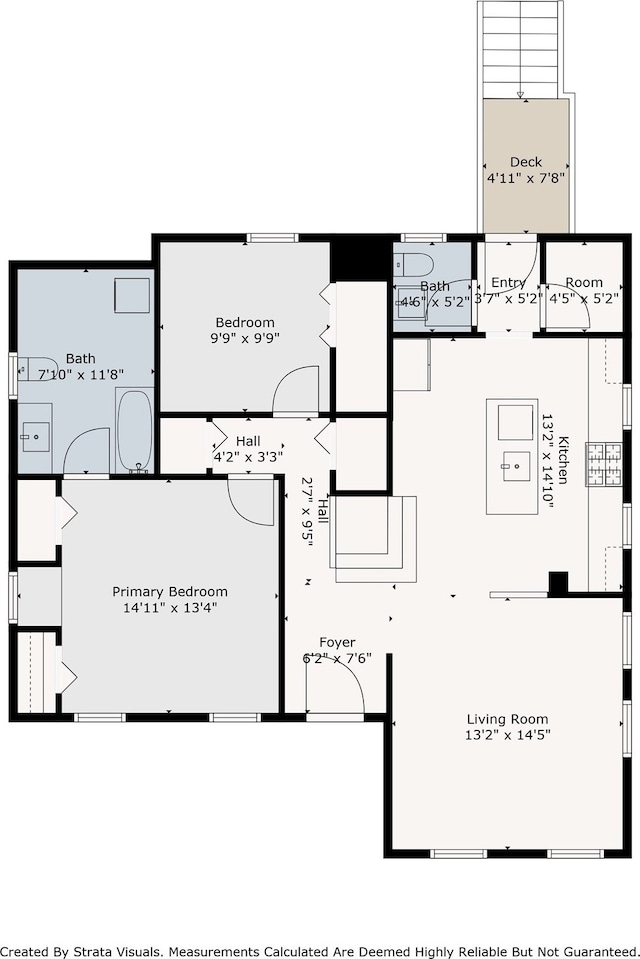 2019 Crockett St, Houston, TX 77007 - home floor plan