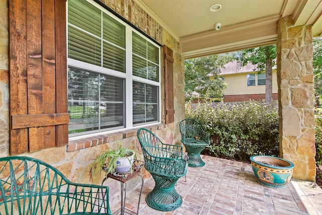 18 Brookefield Cir, Magnolia, TX 77355 - view of porch