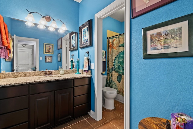 18 Brookefield Cir, Magnolia, TX 77355 - full bath with tile patterned floors, toilet, and vanity