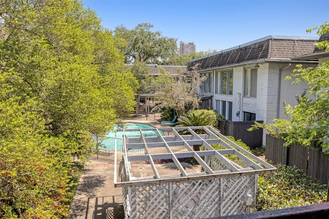 3300 Yorktown St Unit 24, Houston, TX 77056 - view of community featuring a pool and a patio area