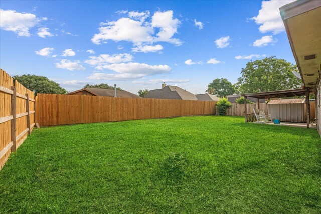 11731 Bexar Dr, La Porte, TX 77571 - view of fenced backyard