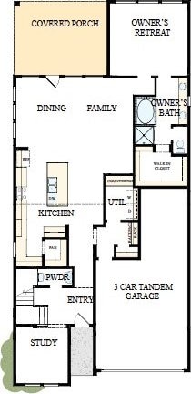 409 Wild Thicket Dr, Katy, TX 77493 - property floor plan