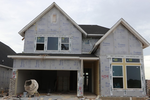 409 Wild Thicket Dr, Katy, TX 77493 - property under construction with an attached garage