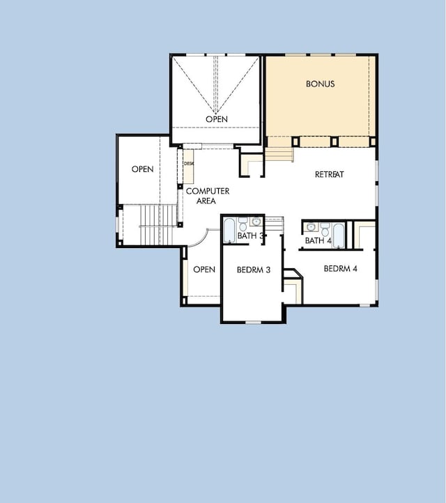 19307 Spillway Overlook Cir, Cypress, TX 77433 - view of floor plan / room layout