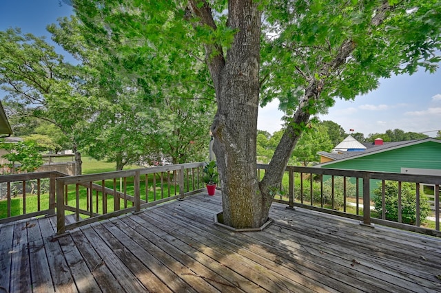 906 Carlee Dr, Brenham, TX 77833 - view of wooden terrace