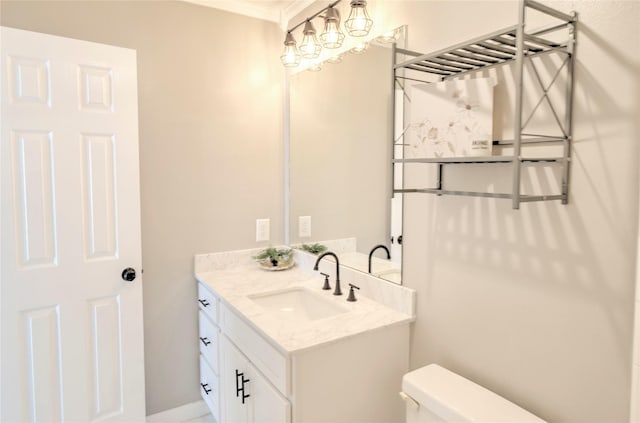 19927 Maple Village Dr, Cypress, TX 77433 - bathroom with vanity and toilet