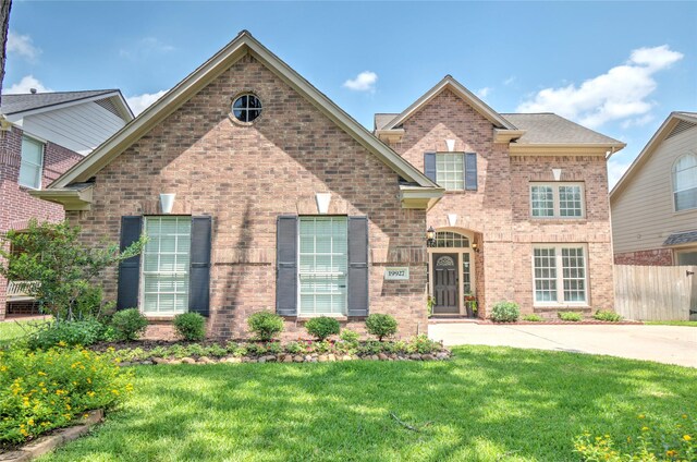 19927 Maple Village Dr, Cypress, TX 77433 - view of front of property with brick siding