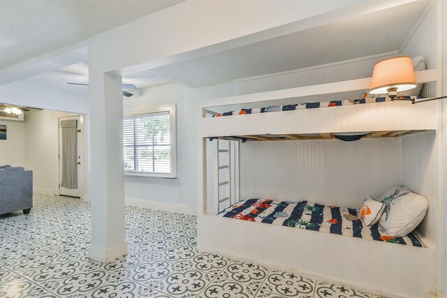 1513 19th St, Galveston, TX 77550 - bedroom featuring baseboards and tile patterned flooring