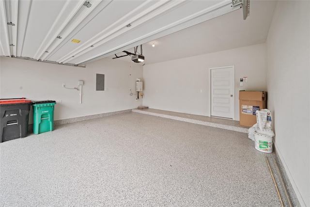 6531 Cody Mountain Trl, Richmond, TX 77407 - garage with a garage door opener and electric panel