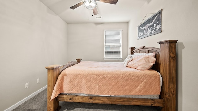 5903 Red River Dr, Manvel, TX 77578 - bedroom featuring carpet flooring, ceiling fan, and baseboards