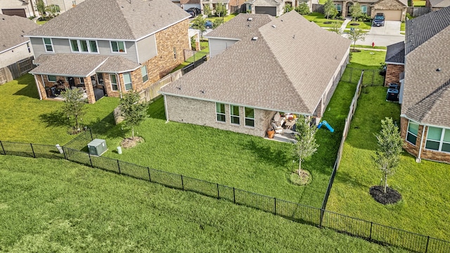 77 Indian Wells Dr, Manvel, TX 77578 - aerial perspective of suburban area