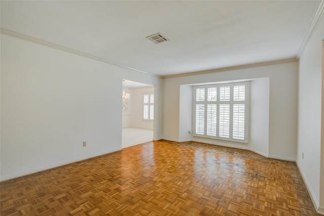 5311 Graystone Ln, Houston, TX 77069 - spare room with baseboards and ornamental molding