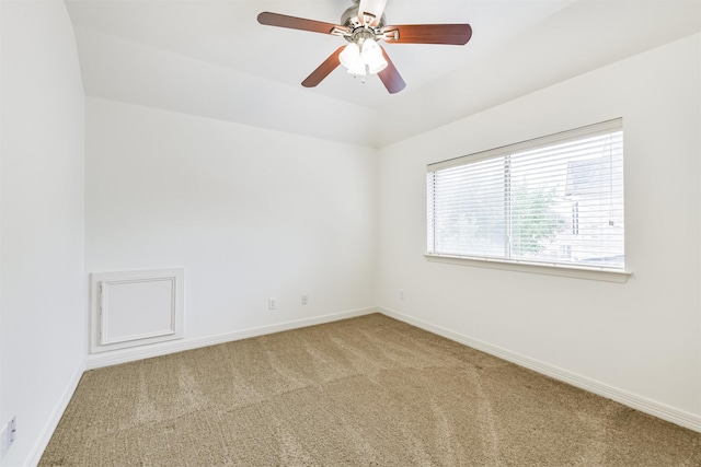 22011 Twinkle Sky Ct, Cypress, TX 77433 - empty room with carpet flooring, a ceiling fan, and baseboards