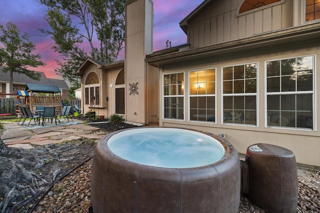 16418 Willowpark Dr, Tomball, TX 77377 - view of patio