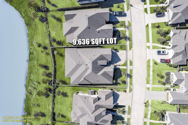 30411 Indigo Falls Dr, Brookshire, TX 77423 - aerial perspective of suburban area