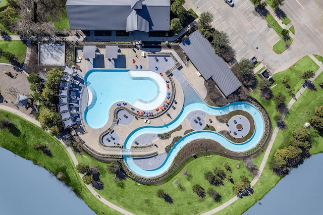 30411 Indigo Falls Dr, Brookshire, TX 77423 - view of property location with a pool