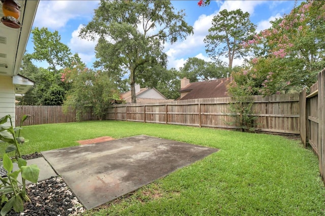5418 Forest Springs Dr, Houston, TX 77339 - fenced backyard with a patio