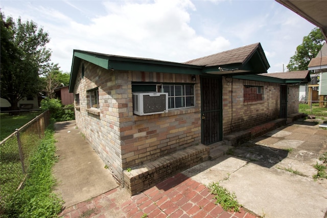 4604 Octavia St, Houston, TX 77026 - view of front of house with cooling unit