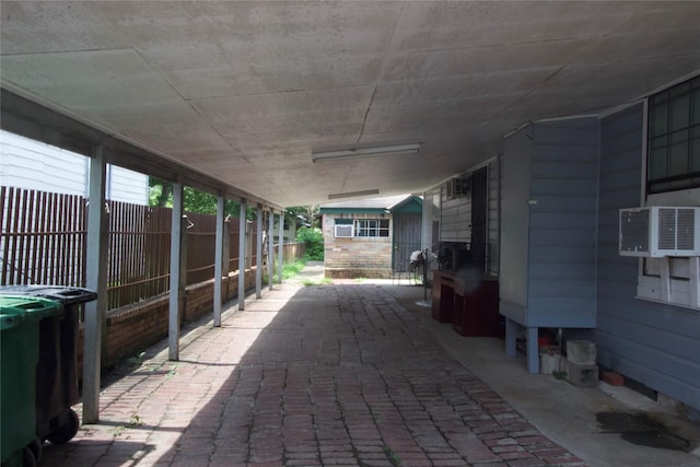 4604 Octavia St, Houston, TX 77026 - view of patio with cooling unit
