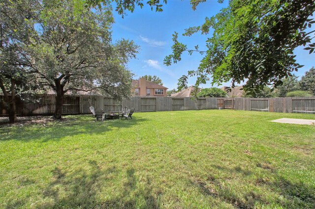 9103 Huckinston Ct, Spring, TX 77379 - view of yard