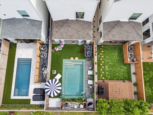 619 W 26th St, Houston, TX 77008 - bird's eye view