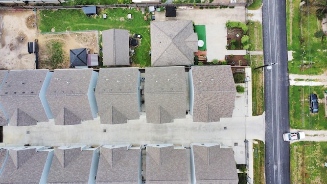 853 Mansfield St Unit B, Houston, TX 77091 - drone / aerial view