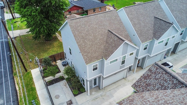 849 Mansfield St Unit B, Houston, TX 77091 - view from above of property