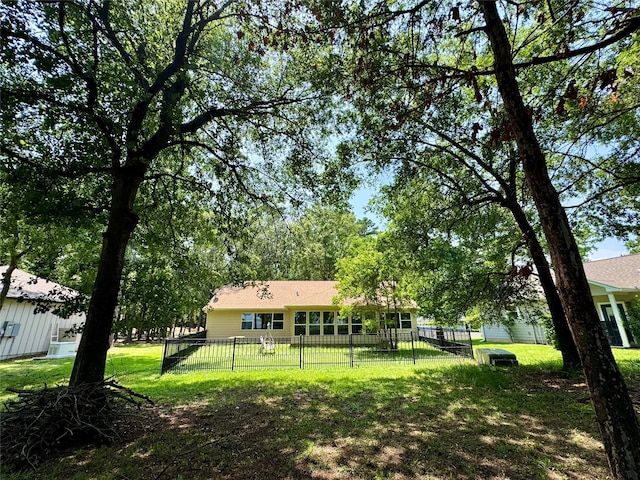 86 Huntington, Trinity, TX 75862 - view of rear view of property
