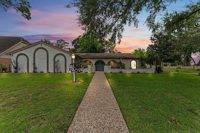 202 Tree Trunk Dr, Spring, TX 77388 - view of front facade with a front yard