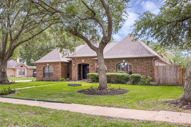 2205 Erin Glen Ct, Deer Park, TX 77536 - view of front of house featuring brick siding and a shingled roof