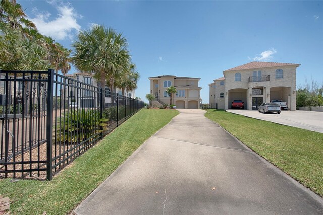 2242 Marina Way, League City, TX 77565 - view of front facade with an attached garage and concrete driveway