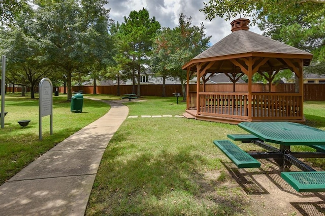 18110 Dovefield Ln, Cypress, TX 77433 - surrounding community with a gazebo