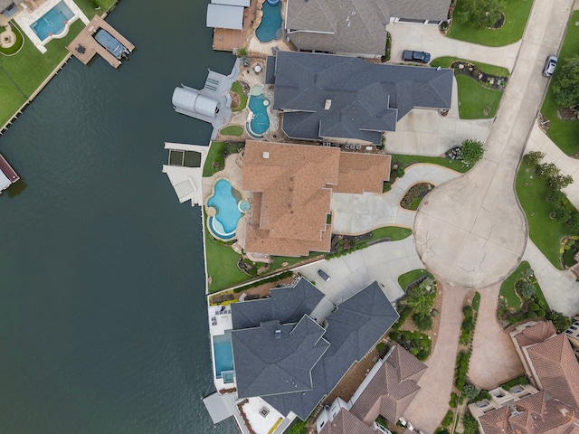 169 Westlake Pt, Montgomery, TX 77356 - view of property location with a pool area and a large body of water