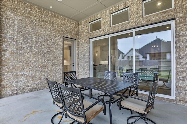 11914 Parsifal Creek Rd, Humble, TX 77346 - view of patio / terrace with outdoor dining area