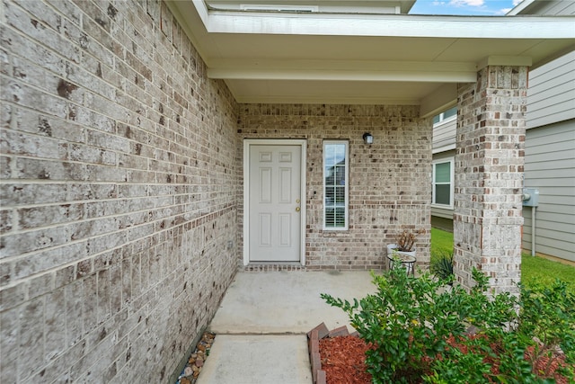 23659 Goodfellow Dr, Spring, TX 77373 - view of exterior entry with brick siding