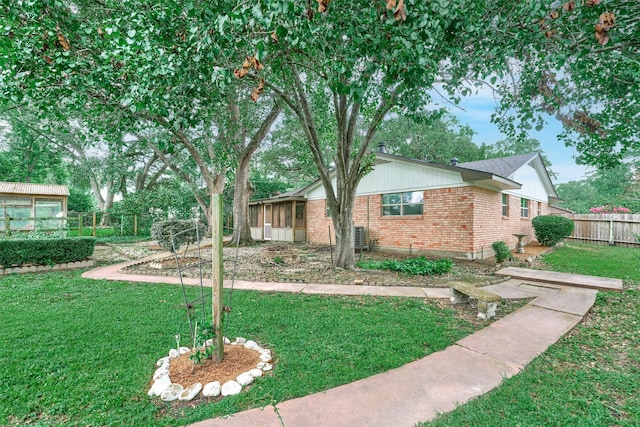 1103 Hillcrest Dr, Conroe, TX 77301 - view of front of house featuring brick siding