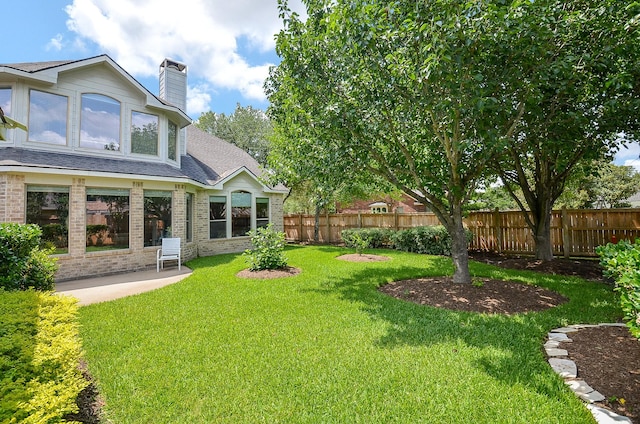 5703 Bent Arbor Ln, Katy, TX 77450 - view of yard with a patio