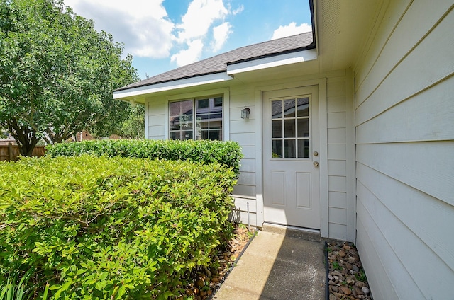 5703 Bent Arbor Ln, Katy, TX 77450 - property entrance with roof with shingles