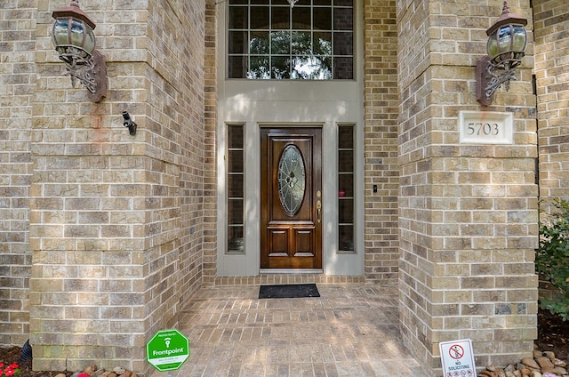 5703 Bent Arbor Ln, Katy, TX 77450 - entrance to property featuring brick siding
