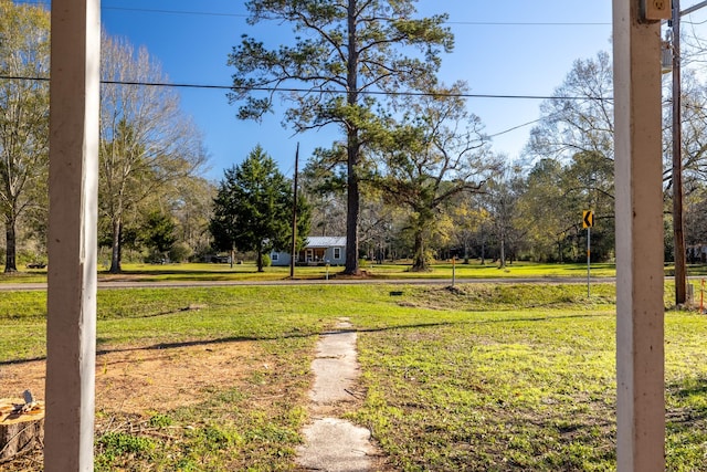 2175 Fm 1725th Rd, Cleveland, TX 77328 - view of grassy yard featuring view of wooded area