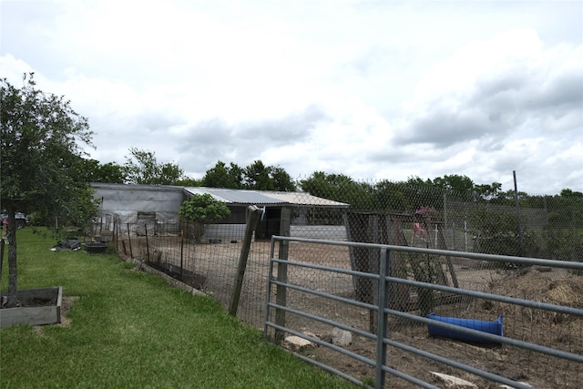 10912 Fm 523rd Rd, Angleton, TX 77515 - view of yard with an exterior structure and an outdoor structure
