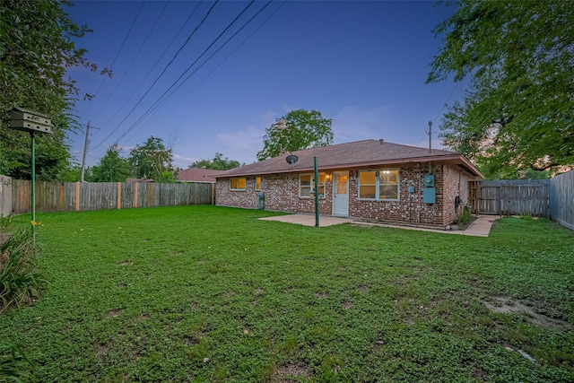 4210 Mona Lee Ln, Houston, TX 77080 - rear view of property with a patio area and brick siding
