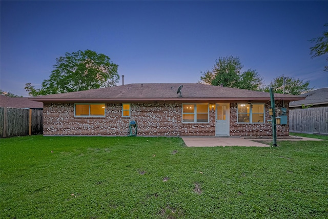 4210 Mona Lee Ln, Houston, TX 77080 - back of property with a patio area and brick siding