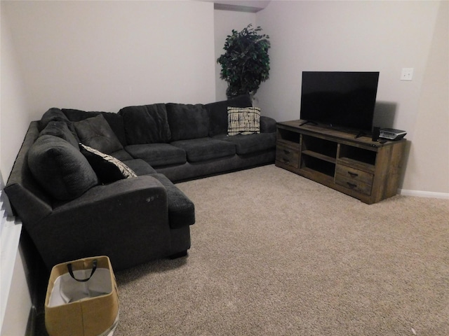 14827 Fairy Tern Ln, Houston, TX 77049 - carpeted living area with baseboards